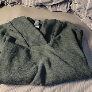 Green REI sweater